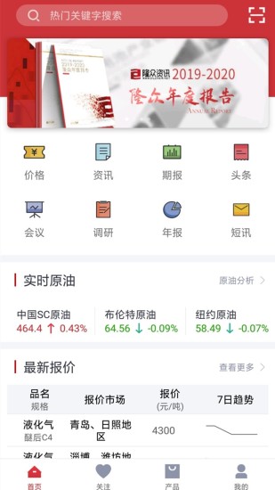 隆众数据app（隆众资讯）1