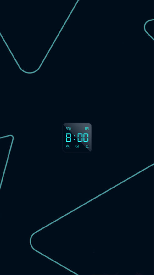 word clock数字时钟1