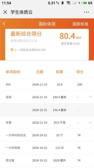 体质云app3